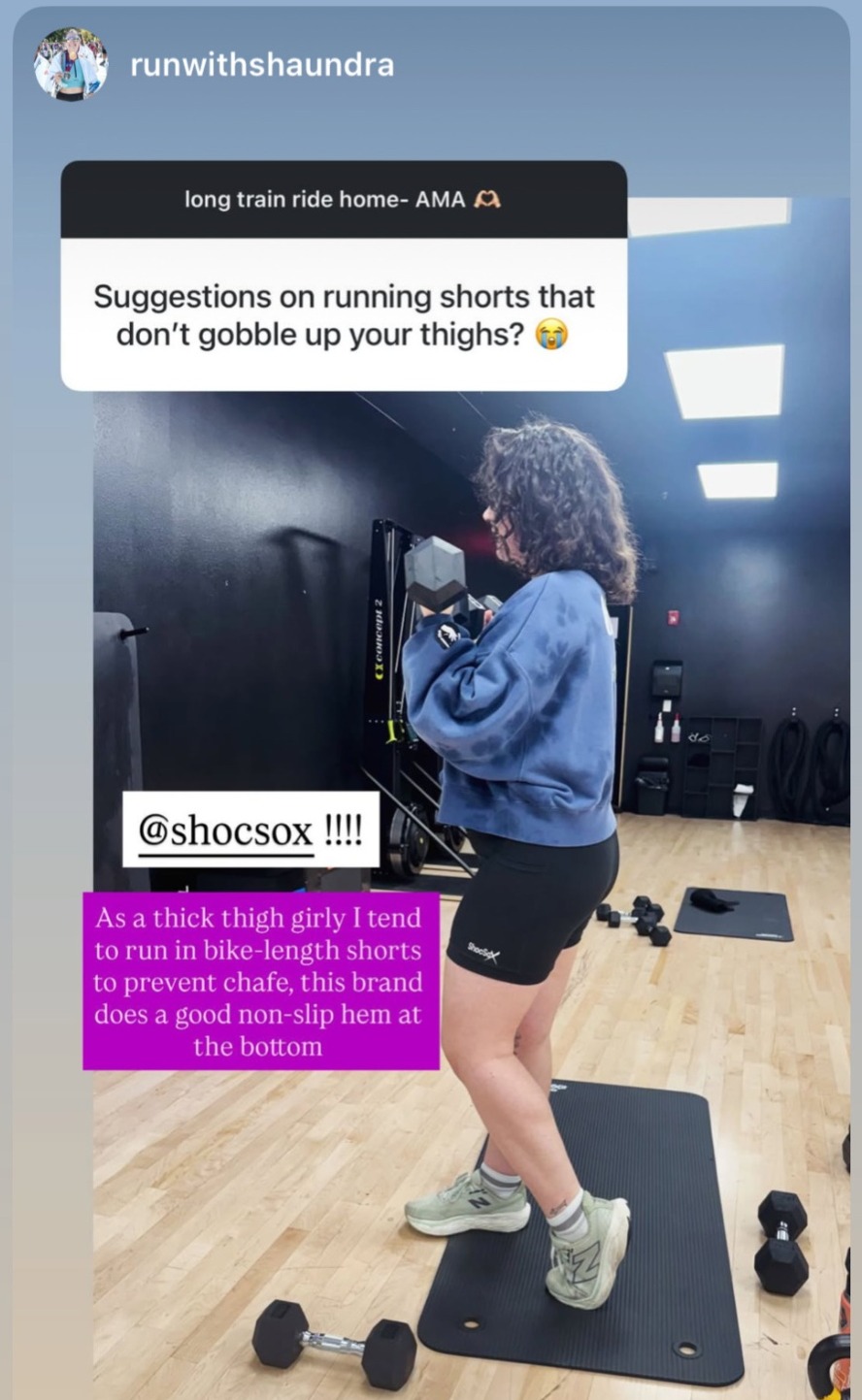 Instagram post by runwithshaundra